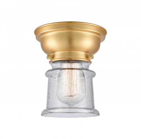 Canton - 1 Light - 6 inch - Satin Gold - Flush Mount (3442|623-1F-SG-G184S-LED)