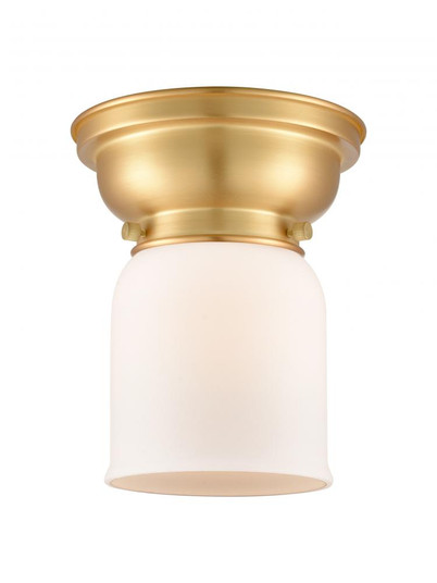 Bell - 1 Light - 6 inch - Satin Gold - Flush Mount (3442|623-1F-SG-G51-LED)