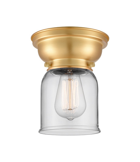 Bell - 1 Light - 6 inch - Satin Gold - Flush Mount (3442|623-1F-SG-G52-LED)