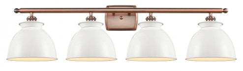Adirondack - 4 Light - 38 inch - Antique Copper - Bath Vanity Light (3442|516-4W-AC-M14-W)