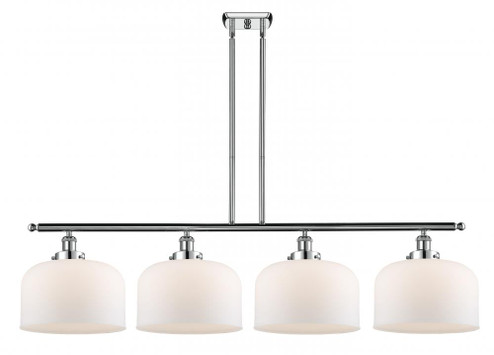 Bell - 4 Light - 48 inch - Polished Chrome - Stem Hung - Island Light (3442|916-4I-PC-G71-L)