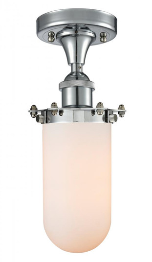 Kingsbury - 1 Light - 4 inch - Polished Chrome - Semi-Flush Mount (3442|516-1C-PC-CE231-W)