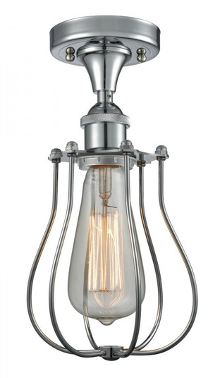 Muselet - 1 Light - 6 inch - Polished Chrome - Semi-Flush Mount (3442|516-1C-PC-CE513)