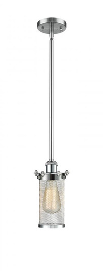 Bleecker - 1 Light - 4 inch - Polished Chrome - Mini Pendant (3442|516-1S-PC-CE219)