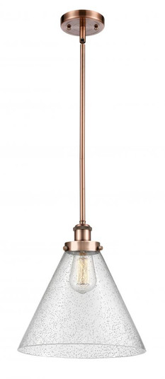 Cone - 1 Light - 12 inch - Antique Copper - Mini Pendant (3442|916-1S-AC-G44-L)