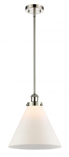 Cone - 1 Light - 12 inch - Polished Nickel - Mini Pendant (3442|916-1S-PN-G41-L)