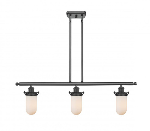 Kingsbury - 3 Light - 36 inch - Matte Black - Stem hung - Island Light (3442|516-3I-BK-CE231-W)