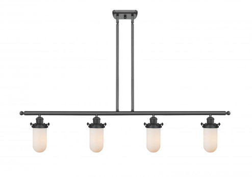 Kingsbury - 4 Light - 48 inch - Matte Black - Stem hung - Island Light (3442|516-4I-BK-CE231-W)