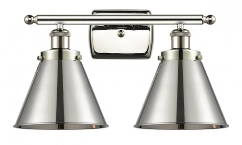 Appalachian - 2 Light - 16 inch - Polished Nickel - Bath Vanity Light (3442|916-2W-PN-M13-PN)
