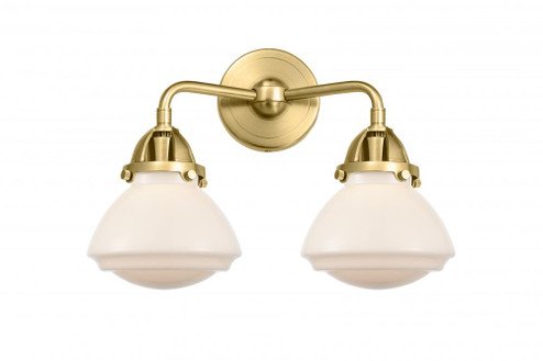 Olean - 2 Light - 15 inch - Satin Gold - Bath Vanity Light (3442|288-2W-SG-G321-LED)