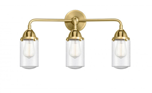Dover - 3 Light - 23 inch - Satin Gold - Bath Vanity Light (3442|288-3W-SG-G314-LED)
