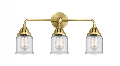 Bell - 3 Light - 23 inch - Satin Gold - Bath Vanity Light (3442|288-3W-SG-G52)