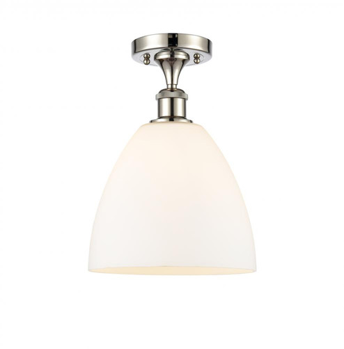 Bristol - 1 Light - 9 inch - Polished Nickel - Semi-Flush Mount (3442|516-1C-PN-GBD-91)