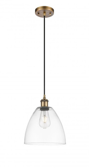 Bristol - 1 Light - 9 inch - Brushed Brass - Cord hung - Mini Pendant (3442|516-1P-BB-GBD-92)