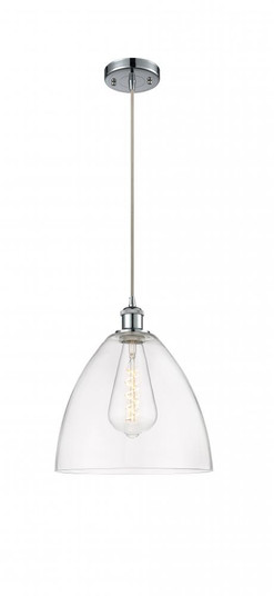 Bristol - 1 Light - 12 inch - Polished Chrome - Cord hung - Mini Pendant (3442|516-1P-PC-GBD-122)
