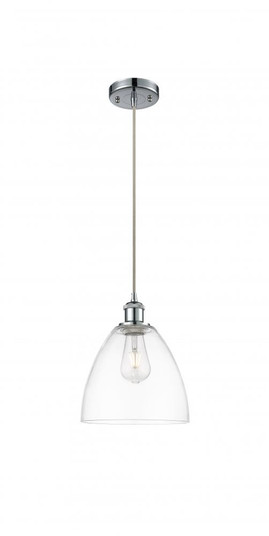 Bristol - 1 Light - 9 inch - Polished Chrome - Cord hung - Mini Pendant (3442|516-1P-PC-GBD-92)