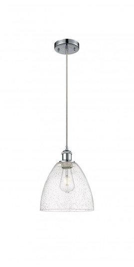 Bristol - 1 Light - 9 inch - Polished Chrome - Cord hung - Mini Pendant (3442|516-1P-PC-GBD-94)
