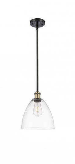 Bristol - 1 Light - 9 inch - Black Antique Brass - Mini Pendant (3442|516-1S-BAB-GBD-92-LED)