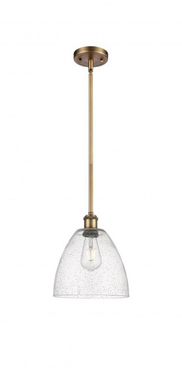 Bristol - 1 Light - 9 inch - Brushed Brass - Mini Pendant (3442|516-1S-BB-GBD-94-LED)