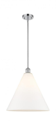 Berkshire - 1 Light - 16 inch - Polished Chrome - Pendant (3442|516-1S-PC-GBC-161)