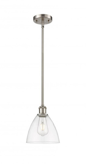 Bristol - 1 Light - 8 inch - Brushed Satin Nickel - Mini Pendant (3442|516-1S-SN-GBD-752)