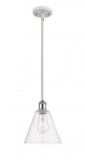 Berkshire - 1 Light - 8 inch - White Polished Chrome - Mini Pendant (3442|516-1S-WPC-GBC-82-LED)