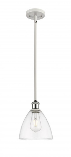 Bristol - 1 Light - 8 inch - White Polished Chrome - Mini Pendant (3442|516-1S-WPC-GBD-752)