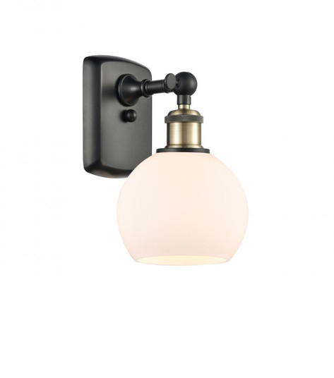 Athens - 1 Light - 6 inch - Black Antique Brass - Sconce (3442|516-1W-BAB-G121-6-LED)
