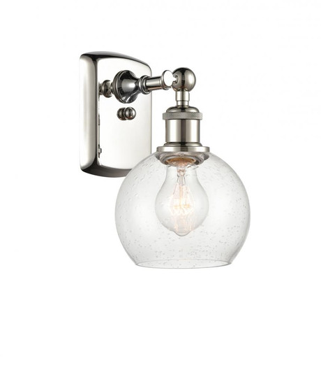 Athens - 1 Light - 6 inch - Polished Nickel - Sconce (3442|516-1W-PN-G124-6-LED)
