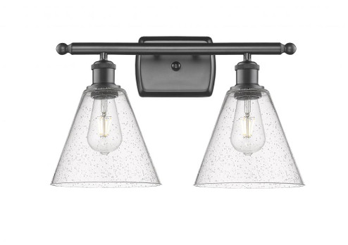 Berkshire - 2 Light - 18 inch - Oil Rubbed Bronze - Bath Vanity Light (3442|516-2W-OB-GBC-84)
