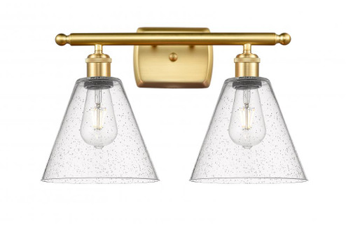 Berkshire - 2 Light - 18 inch - Satin Gold - Bath Vanity Light (3442|516-2W-SG-GBC-84)