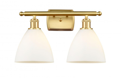 Bristol - 2 Light - 18 inch - Satin Gold - Bath Vanity Light (3442|516-2W-SG-GBD-751)