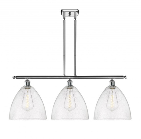 Bristol - 3 Light - 39 inch - Polished Chrome - Stem hung - Island Light (3442|516-3I-PC-GBD-124)