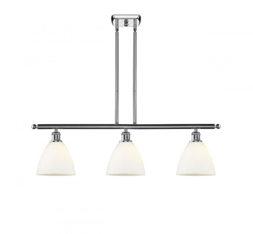 Bristol - 3 Light - 36 inch - Polished Chrome - Stem hung - Island Light (3442|516-3I-PC-GBD-751)