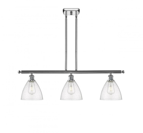 Bristol - 3 Light - 36 inch - Polished Chrome - Stem hung - Island Light (3442|516-3I-PC-GBD-754)