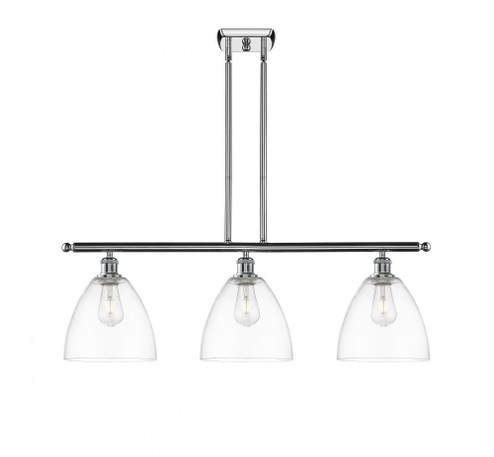 Bristol - 3 Light - 36 inch - Polished Chrome - Stem hung - Island Light (3442|516-3I-PC-GBD-92)