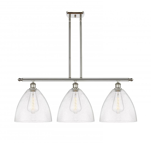 Bristol - 3 Light - 39 inch - Polished Nickel - Cord hung - Island Light (3442|516-3I-PN-GBD-124-LED)