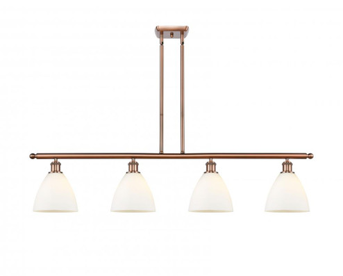 Bristol - 4 Light - 48 inch - Antique Copper - Cord hung - Island Light (3442|516-4I-AC-GBD-751)