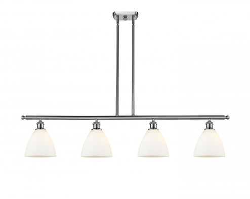 Bristol - 4 Light - 48 inch - Brushed Satin Nickel - Stem hung - Island Light (3442|516-4I-SN-GBD-751-LED)