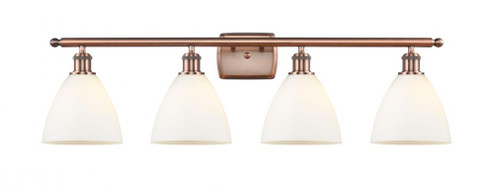 Bristol - 4 Light - 38 inch - Antique Copper - Bath Vanity Light (3442|516-4W-AC-GBD-751)