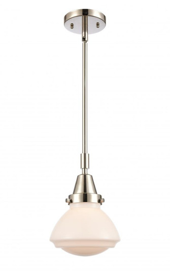 Olean - 1 Light - 7 inch - Polished Nickel - Mini Pendant (3442|447-1S-PN-G321-LED)