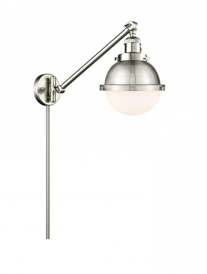 Hampden - 1 Light - 7 inch - Brushed Satin Nickel -Adjustable Swing Arm (3442|237-SN-HFS-61-SN)