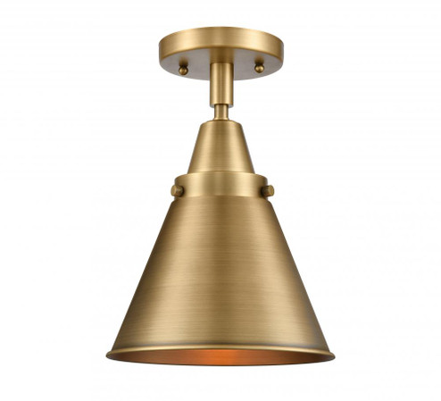 Appalachian - 1 Light - 8 inch - Brushed Brass - Semi-Flush Mount (3442|447-1C-BB-M13-BB-LED)