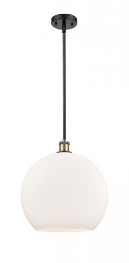 Athens - 1 Light - 14 inch - Black Antique Brass - Pendant (3442|516-1S-BAB-G121-14)
