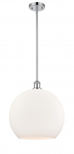 Athens - 1 Light - 14 inch - Polished Chrome - Pendant (3442|516-1S-PC-G121-14-LED)