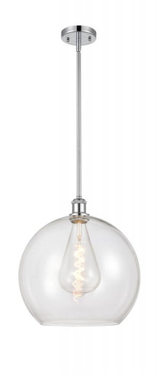Athens - 1 Light - 14 inch - Polished Chrome - Pendant (3442|516-1S-PC-G122-14)