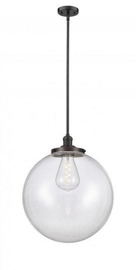 Beacon - 1 Light - 18 inch - Oil Rubbed Bronze - Stem Hung - Pendant (3442|201S-OB-G202-18)