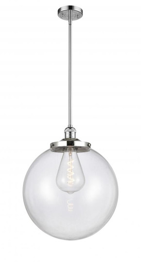 Beacon - 1 Light - 16 inch - Polished Chrome - Stem Hung - Pendant (3442|201S-PC-G202-16)