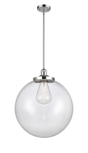 Beacon - 1 Light - 18 inch - Polished Chrome - Stem Hung - Pendant (3442|201S-PC-G202-18)