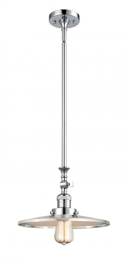 Appalachian - 1 Light - 12 inch - Polished Chrome - Stem Hung - Adjustable Mini Pendant (3442|206-PC-MFR-PC-12)